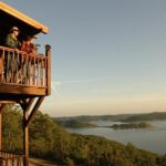 romantic-beaver-lake-cabin-view