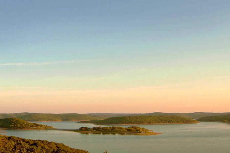 Beaver Lake in the Arkansas Ozarks